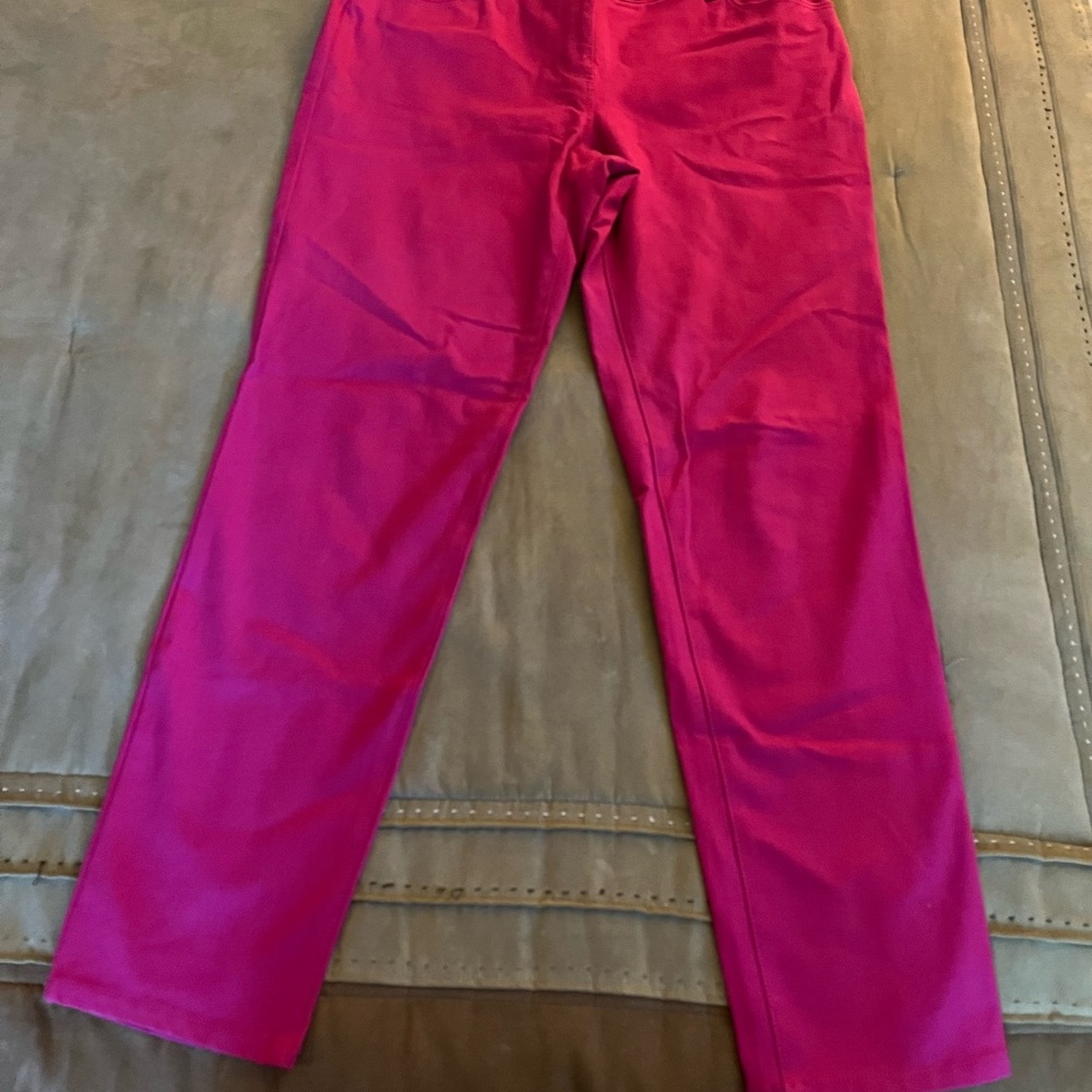 Chico's Vibrant Pink Trousers